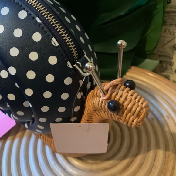 Kate spade enchanted wicker snail crossbody coin - Picture 5 of 16